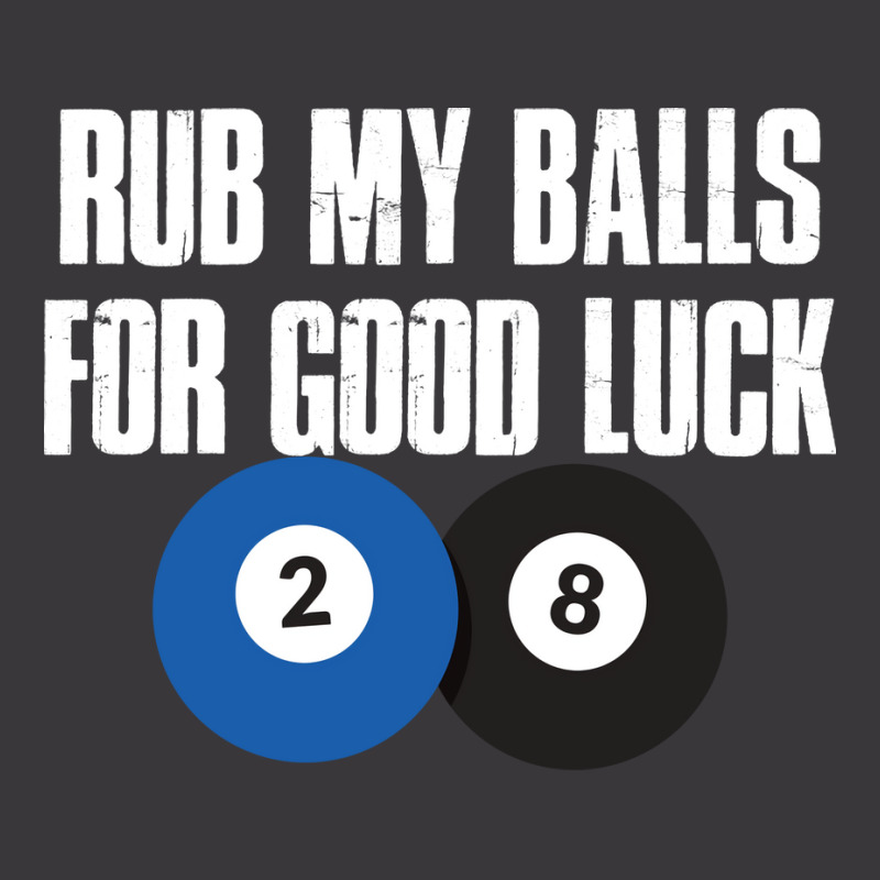 Rub My Balls For Good Luck Funny Billiards Gift Ladies Curvy T-Shirt by sliwkahedden7 | Artistshot