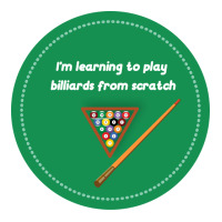 Im Learning To Play Billiards From Scratch Pool Pl Maternity Scoop Neck T-shirt | Artistshot