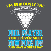 The Nicest Meanest Pool Player Ladies Fitted T-shirt | Artistshot