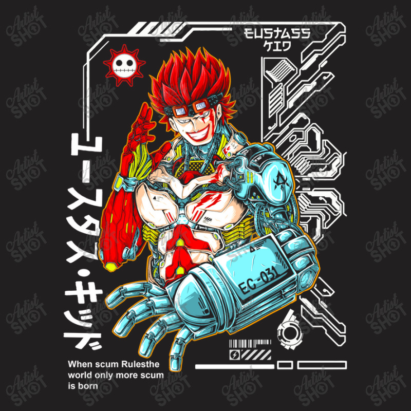 Eustass Kid T-shirt | Artistshot