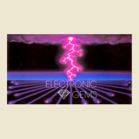 Electronic Gems   Circuit Thunderstorm (雷雨) Cropped Hoodie | Artistshot