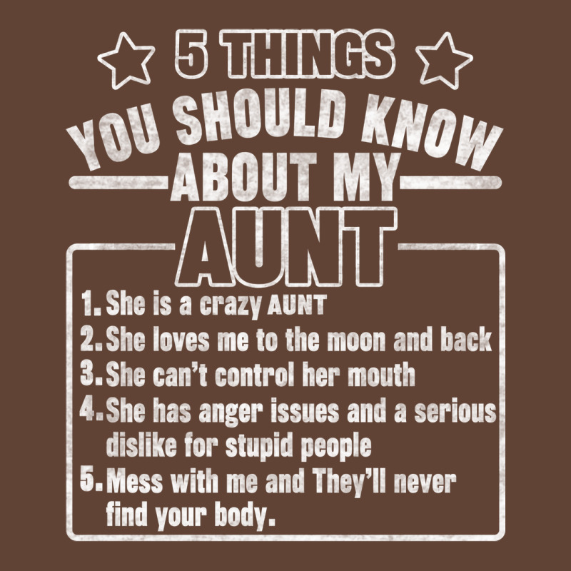 5 Things You Should Know About My Aunt 70s T-shirt | Artistshot