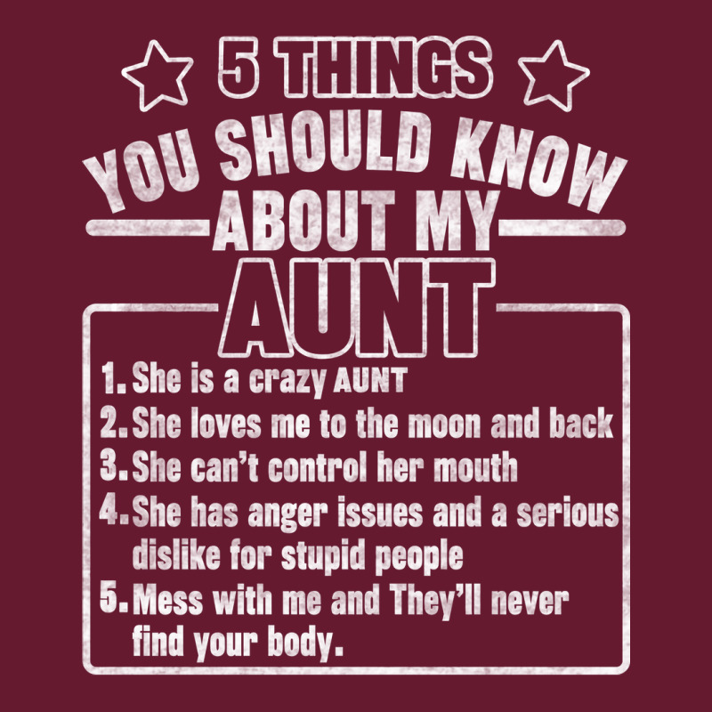 5 Things You Should Know About My Aunt 70s Classic T-shirt | Artistshot