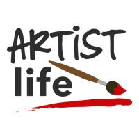 Artist Life Aesthetic V-neck Tee | Artistshot