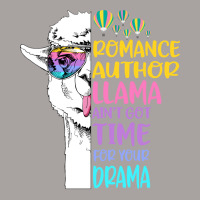 Romance Author Llama 80s Racerback Tank | Artistshot