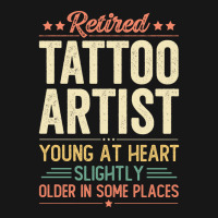 Retired Tattoo Artist Aesthetic Medium-length Apron | Artistshot