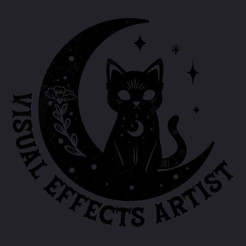 Visual Effects Artist Magical Cat On Moon Design Unisex Sherpa-lined Denim Jacket | Artistshot