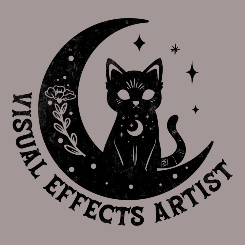 Visual Effects Artist Magical Cat On Moon Design Vintage Short | Artistshot