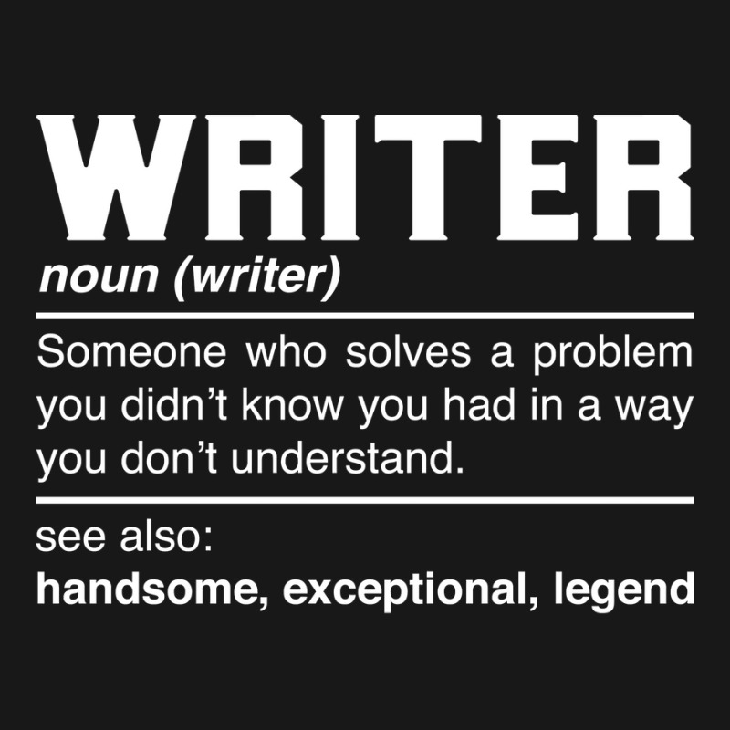 Writer Definition Design Author Columnist Novelist Flannel Shirt by spettozrinyin | Artistshot