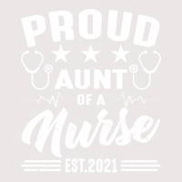 Proud Aunt Of A Nurse Est2021 Retro Pocket T-shirt | Artistshot