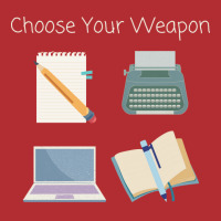 Choose Your Writing Weapon Stars Ladies Fitted T-shirt | Artistshot