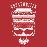 Ghostwriter Halloween Writer Author Ghost Typewrit Ladies Fitted T-shirt | Artistshot