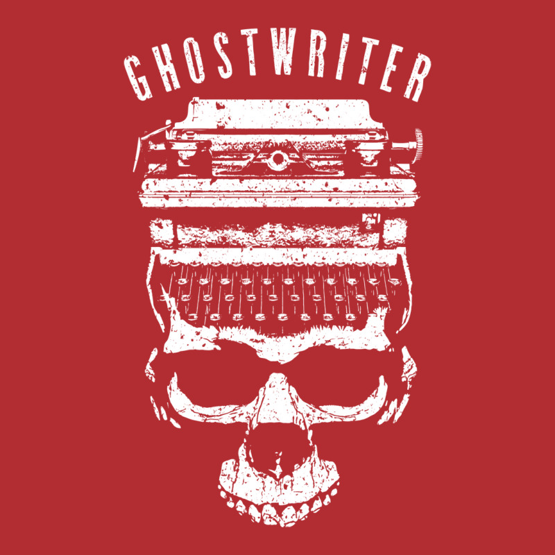 Ghostwriter Halloween Writer Author Ghost Typewrit Ladies Fitted T-Shirt by sorimalwafeh | Artistshot