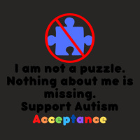 I Am Not A Puzzle Trending Ladies Fitted T-shirt | Artistshot