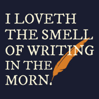 I Love The Smell Of Writing In The Morning Shakesp Women's V-neck T-shirt | Artistshot