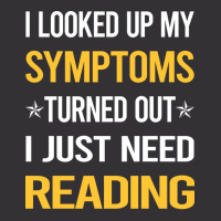 My Symptoms Reading Book Books Cute Vintage Hoodie | Artistshot