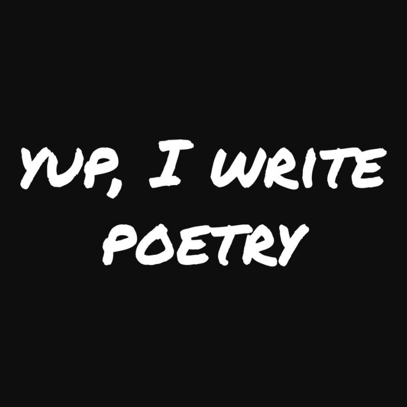 Yup I Write Poetry Boy Crop Top by erdorhadzq | Artistshot