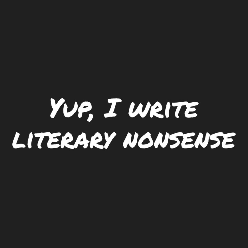 Yup I Write Literary Nonsense Green Ladies Polo Shirt by adroidagbuib | Artistshot