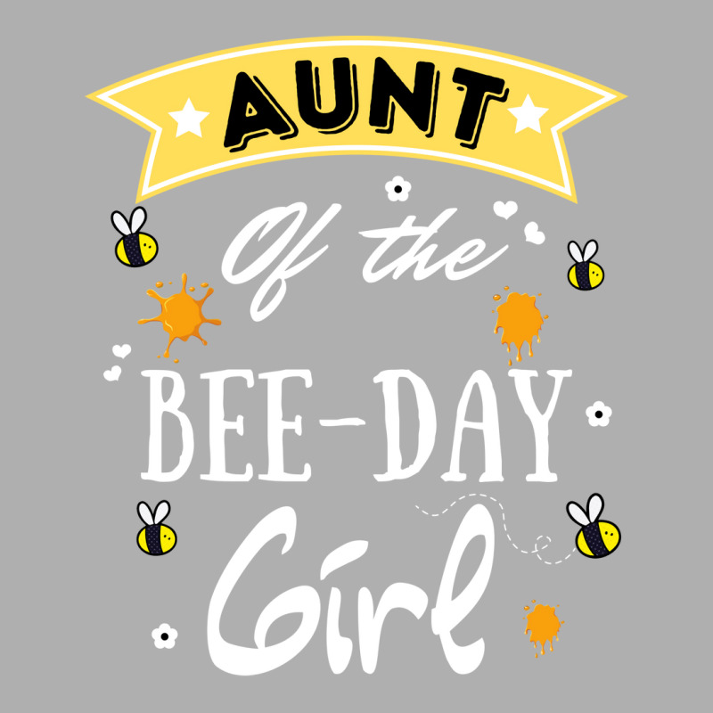 Aunt Of The Bee Day Girl Cute Bee Day Family Party Ladies Fitted T-shirt | Artistshot