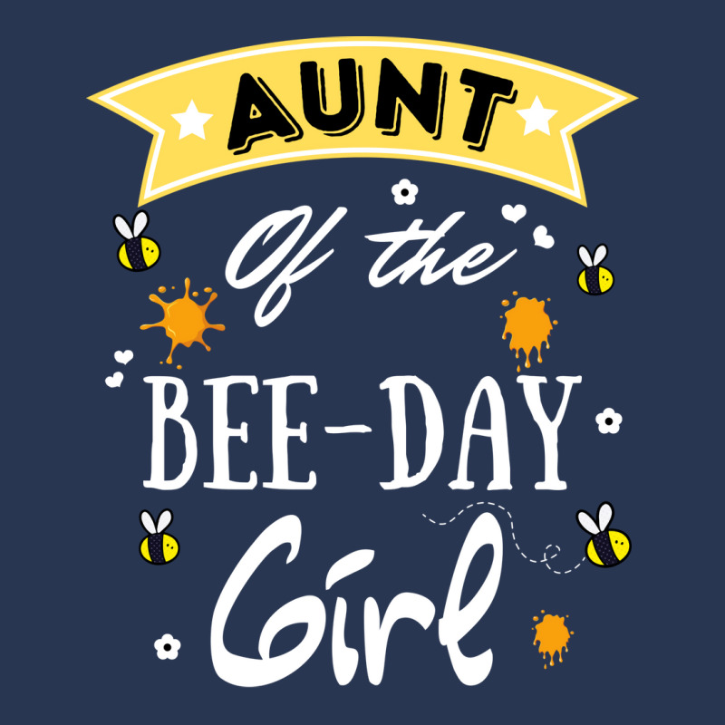 Aunt Of The Bee Day Girl Cute Bee Day Family Party Ladies Denim Jacket | Artistshot