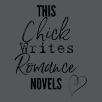 This Chick Writes Romance Novels Nostalgia Ladies Fitted T-shirt | Artistshot