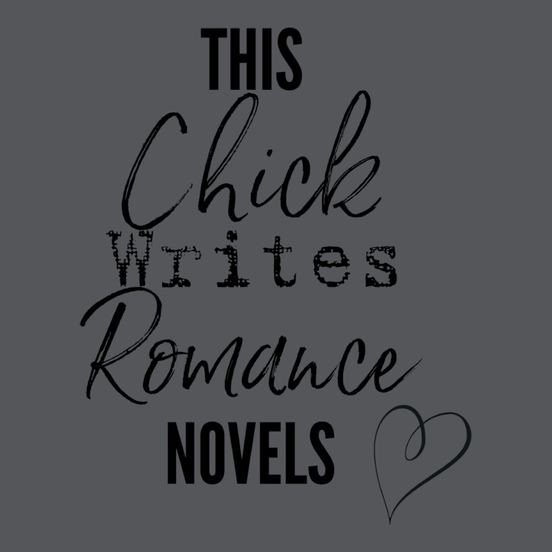 This Chick Writes Romance Novels Nostalgia Ladies Fitted T-Shirt by melsranganjec | Artistshot