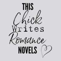 This Chick Writes Romance Novels Nostalgia Women's Triblend Scoop T-shirt | Artistshot