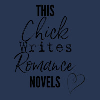 This Chick Writes Romance Novels Nostalgia Men Denim Jacket | Artistshot