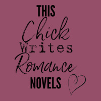 This Chick Writes Romance Novels Nostalgia Racerback Tank | Artistshot