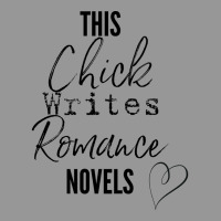 This Chick Writes Romance Novels Nostalgia Women's V-neck T-shirt | Artistshot