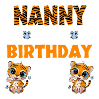 Leopard Tiger Nanny Of The Birthday Girl Boy Men's T-shirt Pajama Set | Artistshot