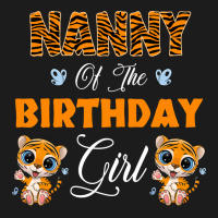 Leopard Tiger Nanny Of The Birthday Girl Boy Hoodie & Jogger Set | Artistshot