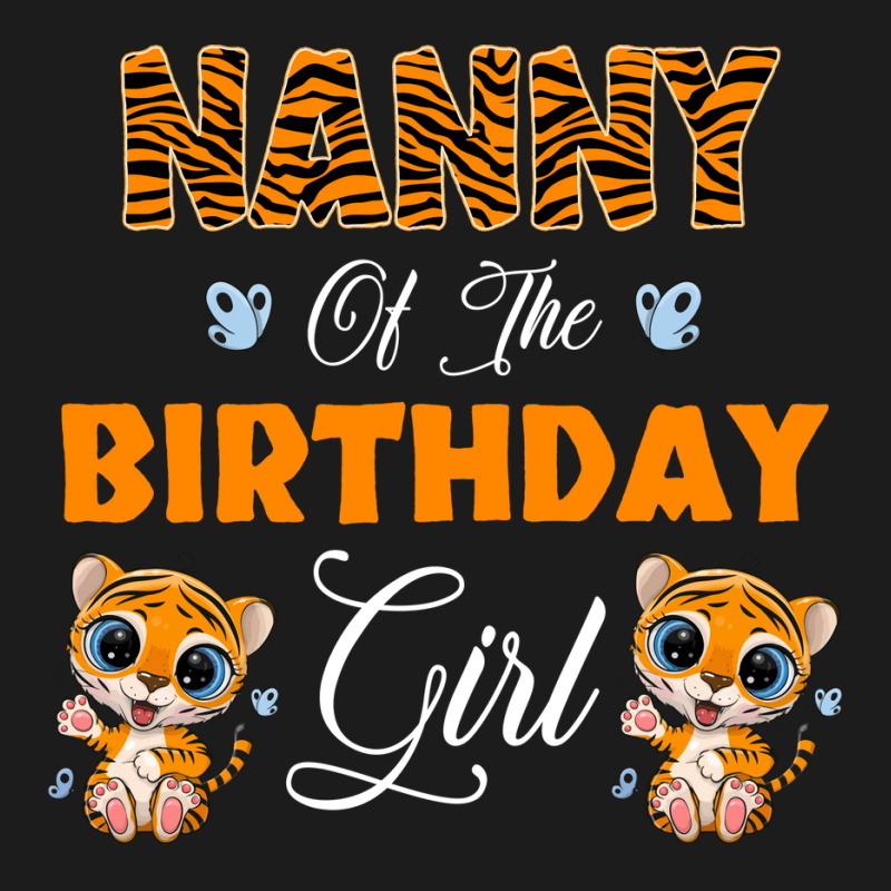 Leopard Tiger Nanny Of The Birthday Girl Boy Hoodie & Jogger set by yazmiiciv0 | Artistshot