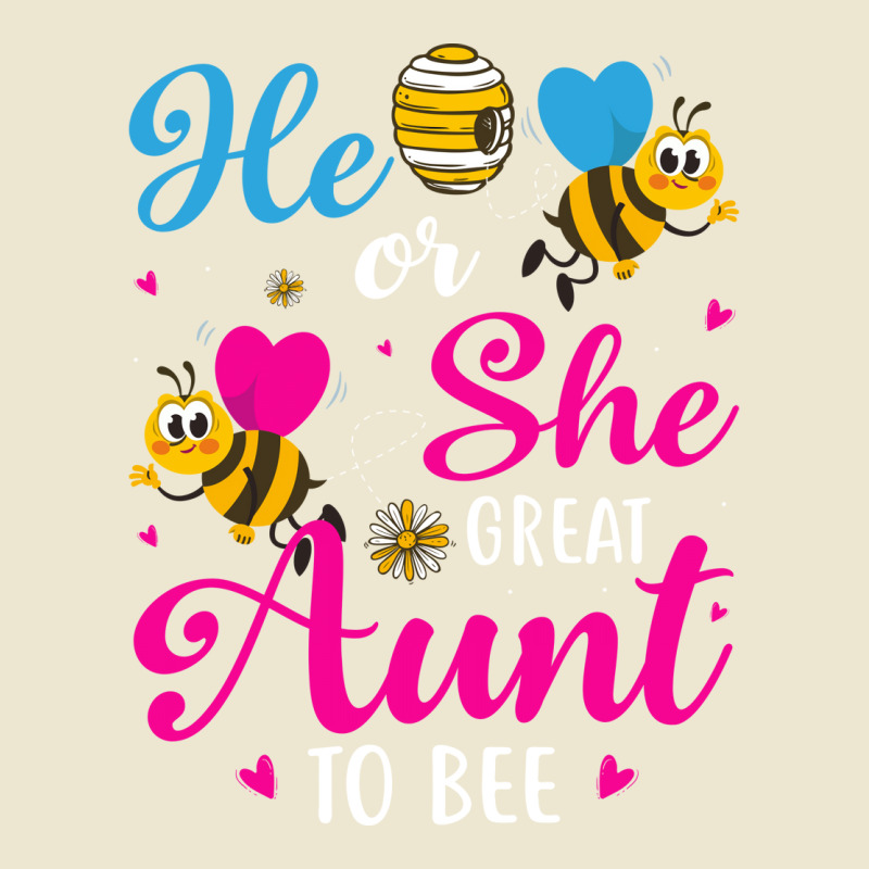 He Or She Great Aunt To Bee Gender Reveal Party St Cropped Hoodie | Artistshot