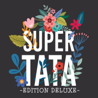 Super Tata Pregnancy Announcement Travel Vintage Hoodie And Short Set | Artistshot