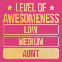 Auntie Level Of Awesomeness Aunt Funny Unisex Hoodie | Artistshot