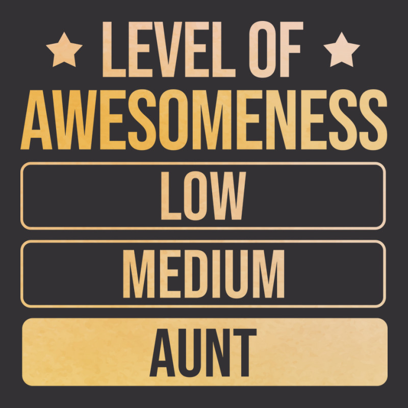 Auntie Level Of Awesomeness Aunt Funny Vintage Hoodie by efratydrexp | Artistshot