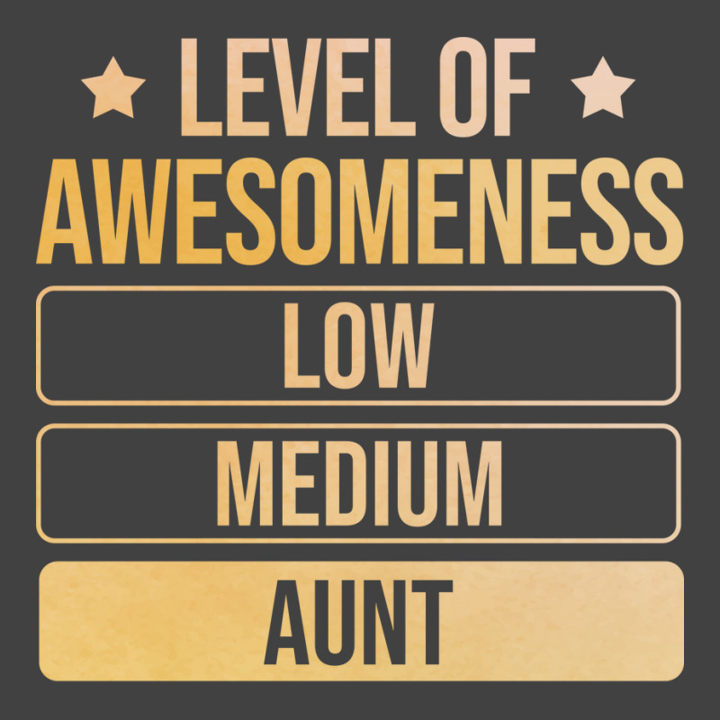 Auntie Level Of Awesomeness Aunt Funny Vintage T-Shirt by efratydrexp | Artistshot