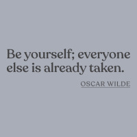 Oscar Wilde Be Yourself Everyone Else Is Already T Tank Dress | Artistshot