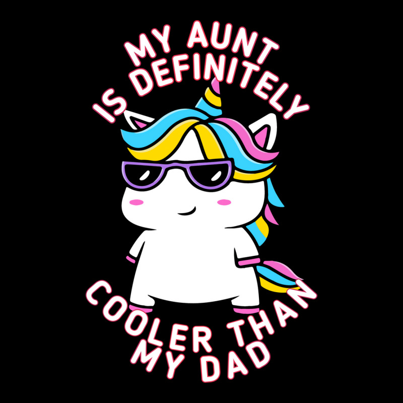 My Aunt Is Definitely Cooler Than My Dad Travel Maternity Scoop Neck T-shirt by nablresicu | Artistshot