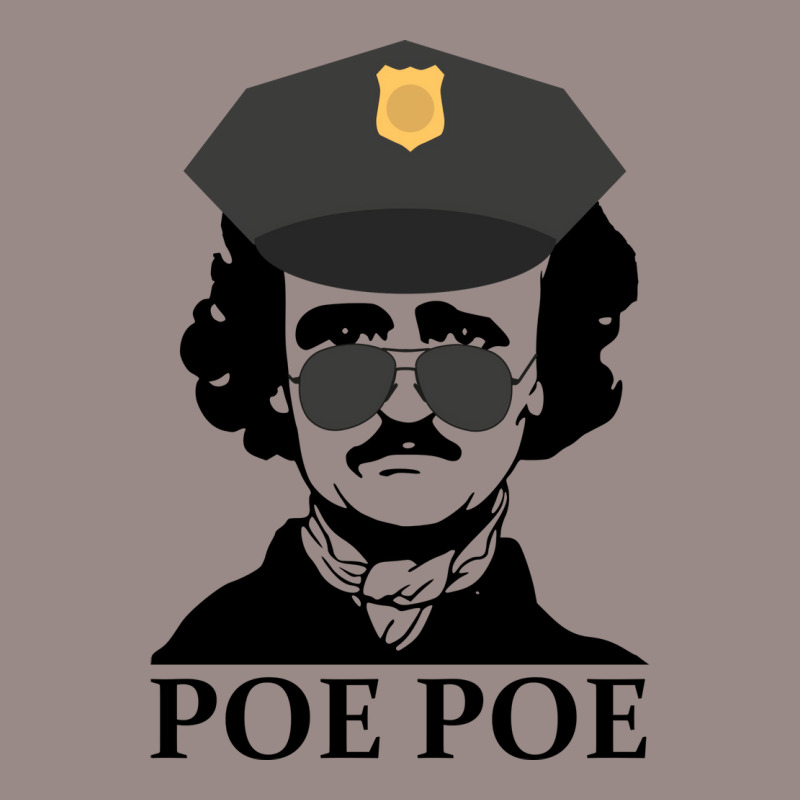 Poe Poe Police Funny Edgar Allan Poe Author Tumblr Vintage T-shirt | Artistshot