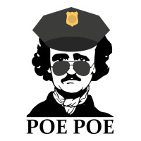 Poe Poe Police Funny Edgar Allan Poe Author Tumblr Maternity Scoop Neck T-shirt | Artistshot