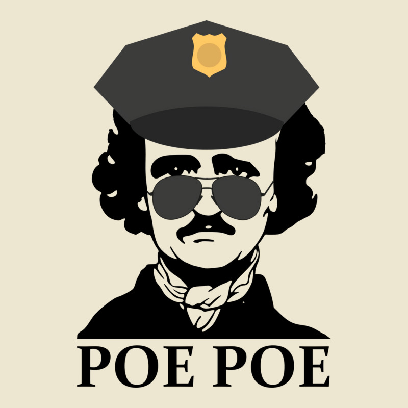 Poe Poe Police Funny Edgar Allan Poe Author Tumblr Cropped Hoodie by narailaiboudb | Artistshot