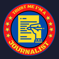 Trust Me Im A Journalist Hipster Women's V-neck T-shirt | Artistshot