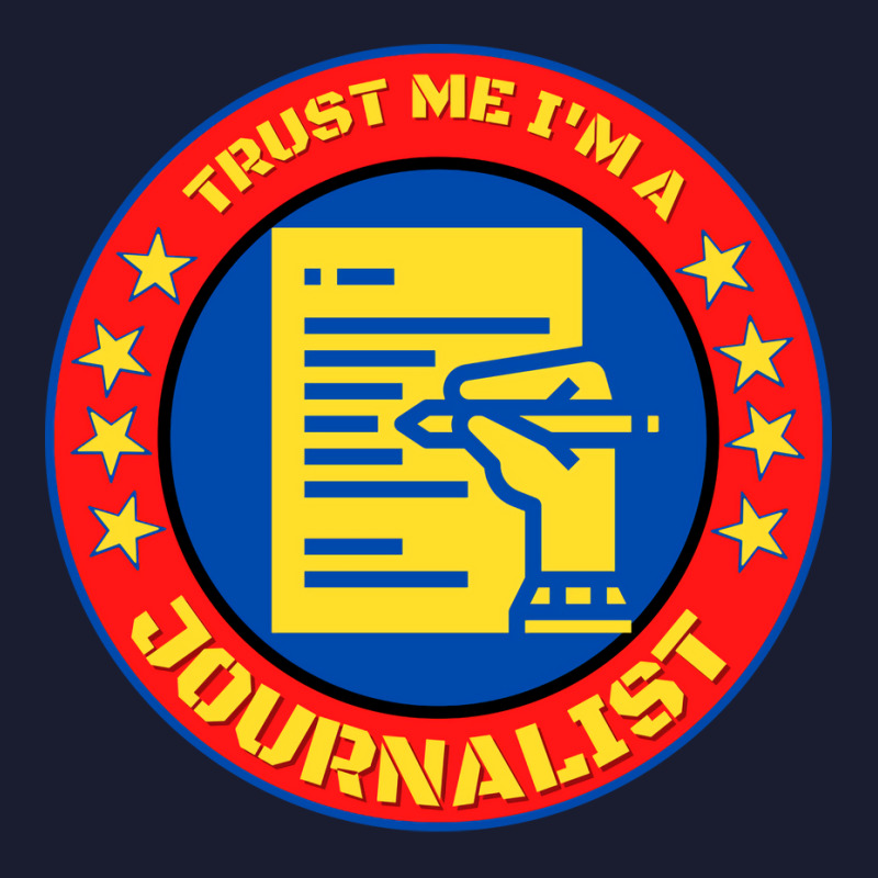 Trust Me Im A Journalist Hipster Women's V-Neck T-Shirt by skaliksijiah | Artistshot