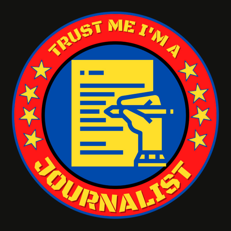 Trust Me Im A Journalist Hipster Scorecard Crop Tee by skaliksijiah | Artistshot