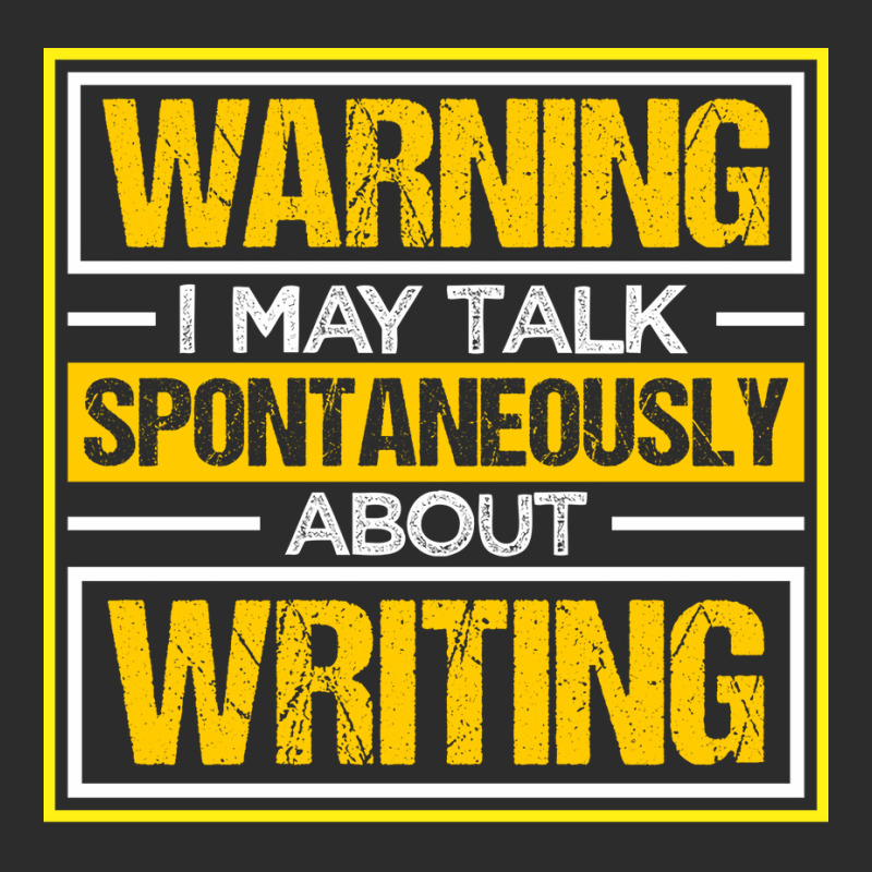 Writing A Novel Novelist Writer Yellow Exclusive T-shirt by rawefistyopaz | Artistshot