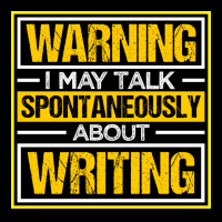 Writing A Novel Novelist Writer Yellow Unisex Jogger | Artistshot