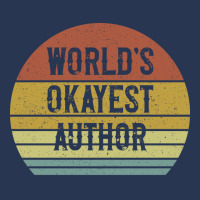 Worlds Okayest Author Summer Ladies Denim Jacket | Artistshot