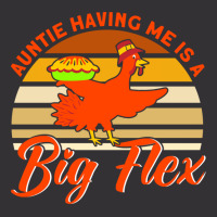 Auntie Having Me Is A Big Flex Thanksgiving Aunt M Vintage Hoodie And Short Set | Artistshot